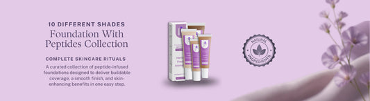 Foundation with peptides collection