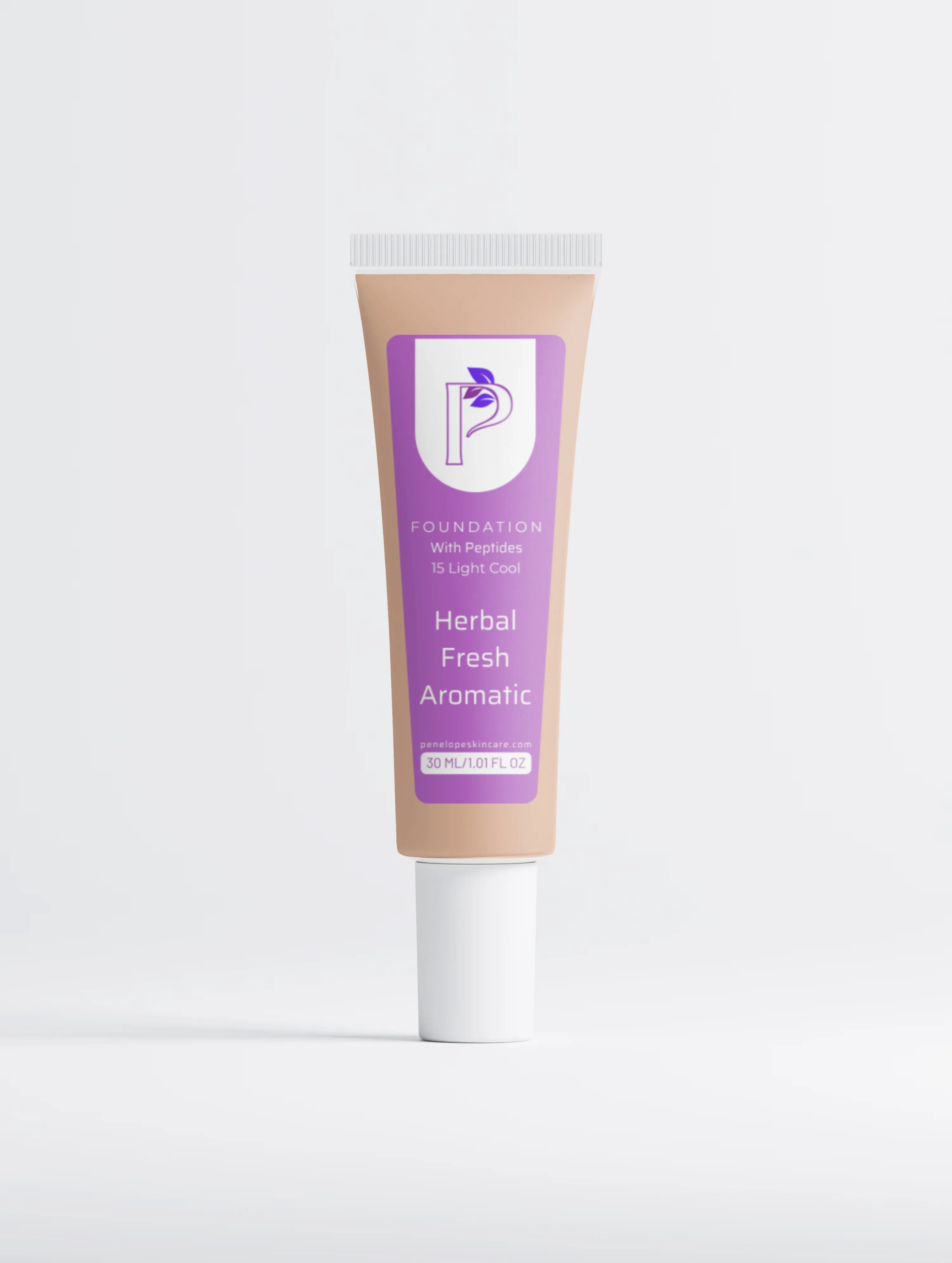 Foundation With Peptides 15 Light Cool Bottle