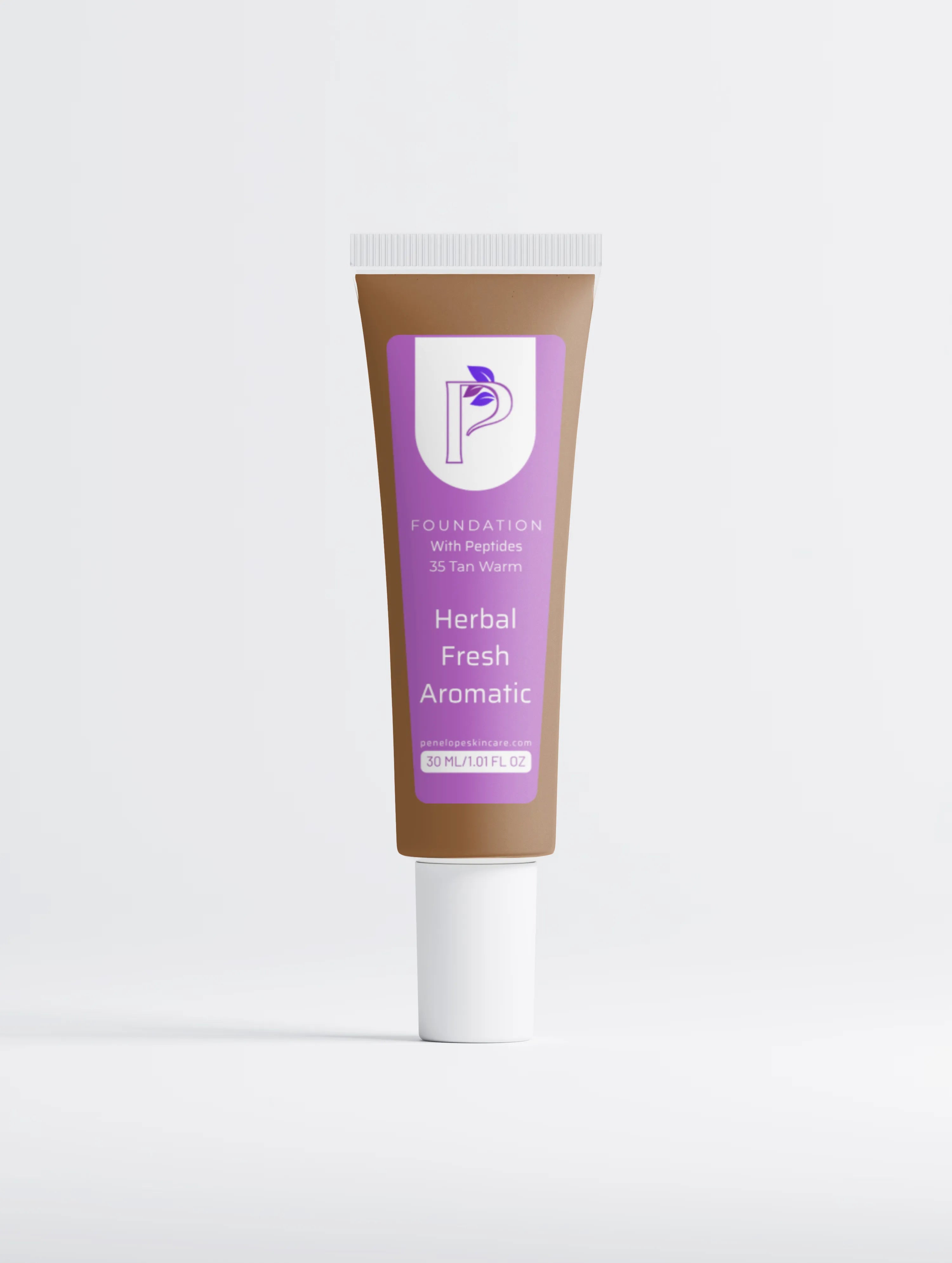 Foundation With Peptides 35 Tan Warm Bottle