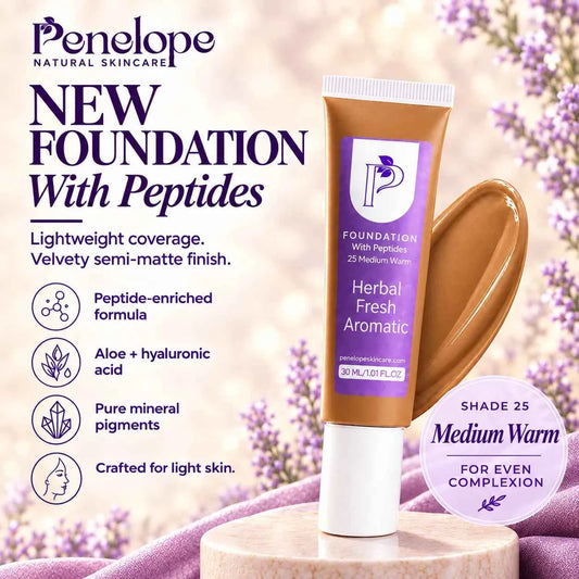 Foundation With Peptides–25 Medium Warm