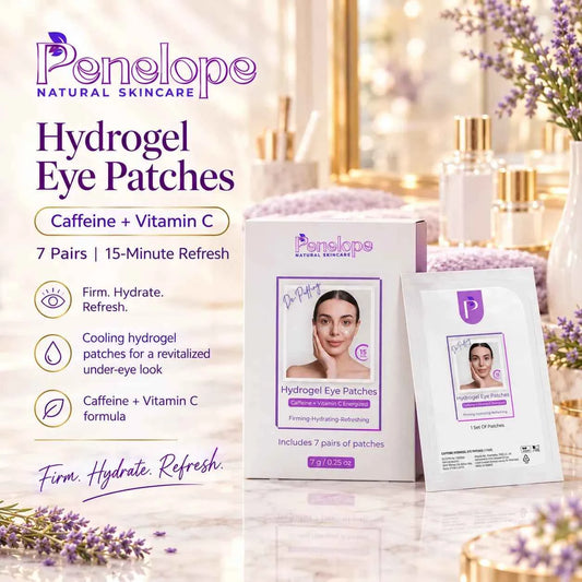 Caffeine-Vitamin C Energizing Hydrogel Eye Patches