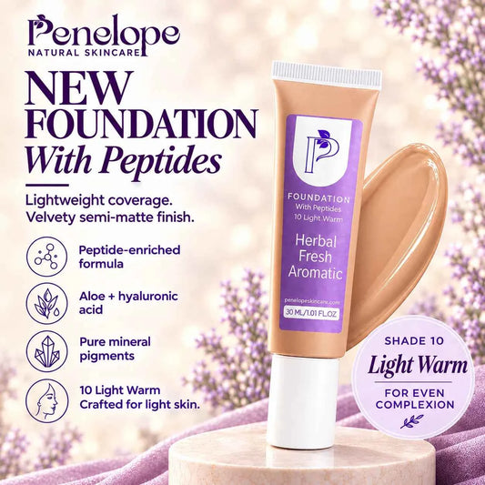 Foundation With Peptides–10 Light Warm